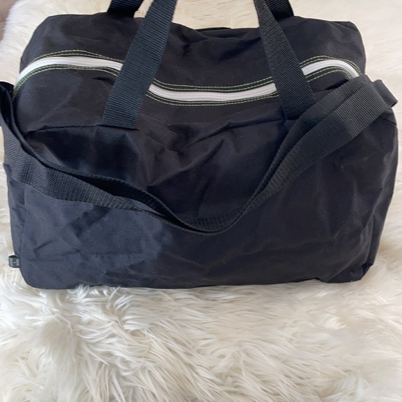 4 imprint gemline green black zip too large travel storage bag adjustable strap - Picture 9 of 16